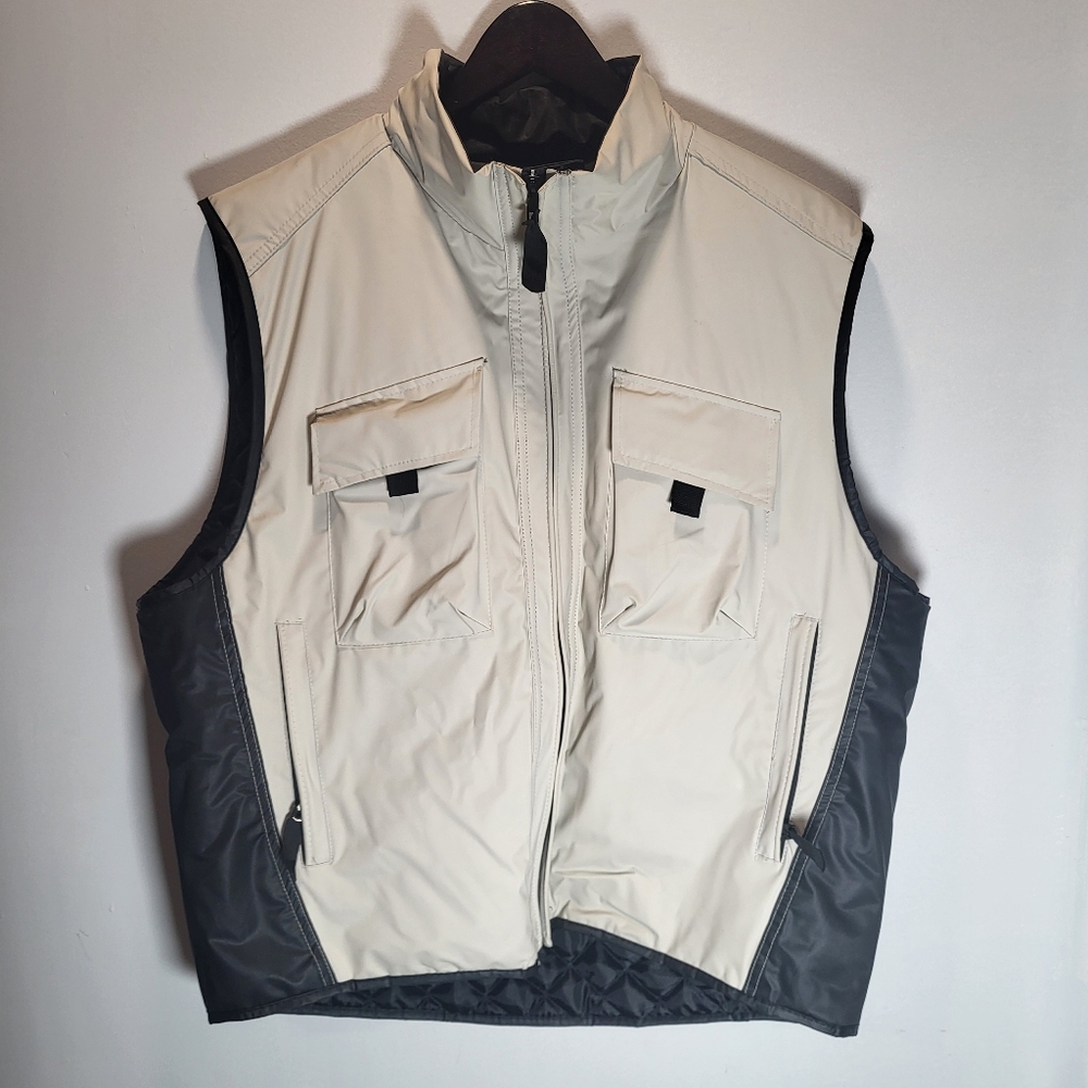 👕🌶 Vintage 725 Originals Quilted Lined Utility Vest